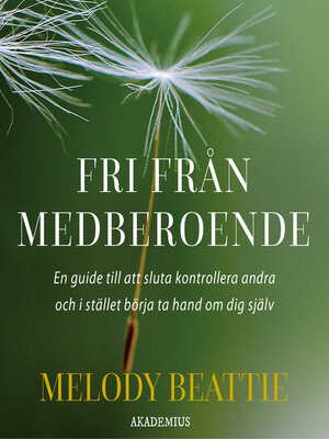 cover image of Fri från medberoende